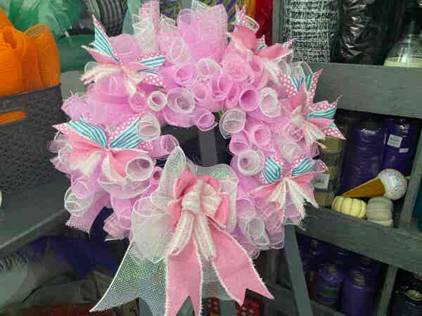 Bespoke Little Miss Pink With A Turquoise Twist - Image 8