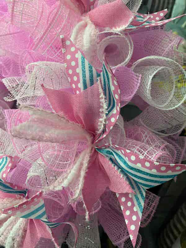 Bespoke Little Miss Pink With A Turquoise Twist - Image 9