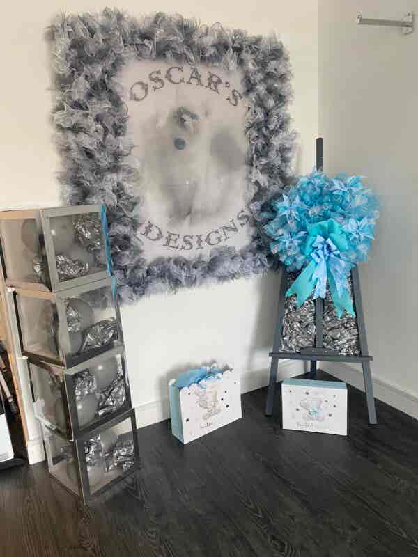 Bespoke Baby Blues Decorative Wreath - Image 9