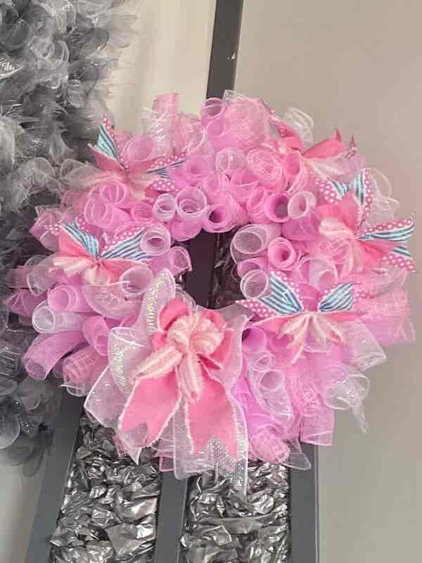 Bespoke Little Miss Pink With A Turquoise Twist