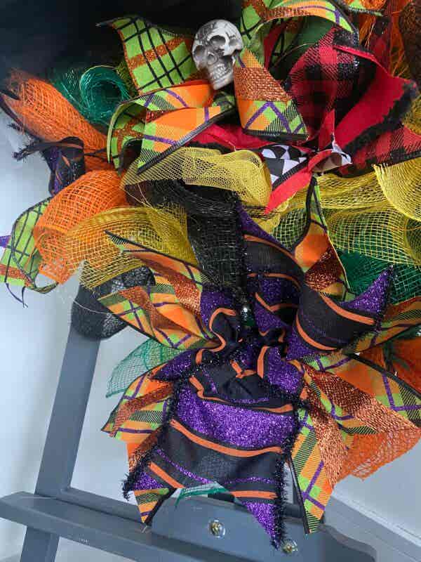 Bespoke Large Chic Green Goddess Witch Decorative Wreath Hire Only - Image 12