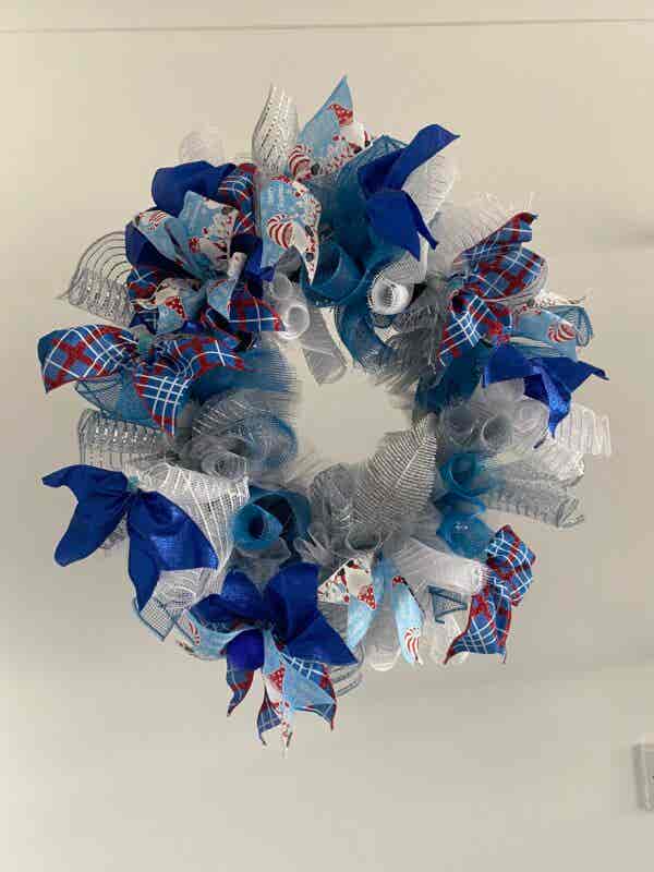 Bespoke Simply Serenity Christmas Decorative Wreath - Image 2