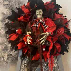 Bespoke Here's Johnny Decorative Decorative Wreath
