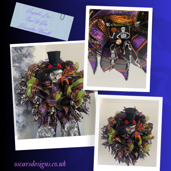 Bespoke Live & Let Die Decorative Wreath - Image 10