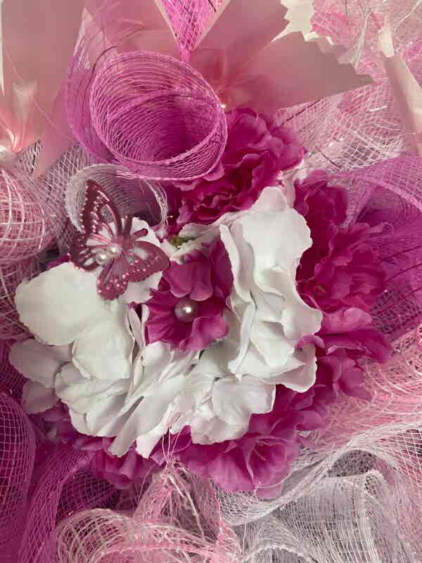 Bespoke Flutter To The Heavens Memorial Decorative Wreath - Image 8