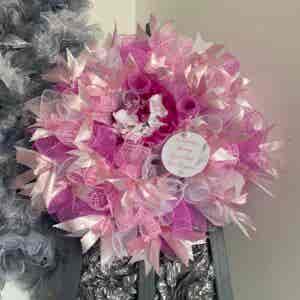 Bespoke Flutter To The Heavens Memorial Decorative Wreath