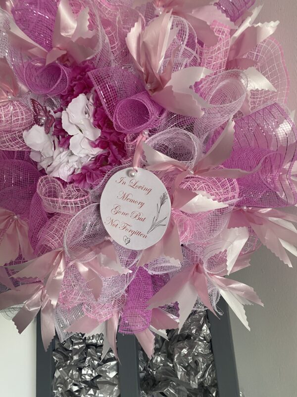 Bespoke Flutter To The Heavens Memorial Decorative Wreath - Image 5