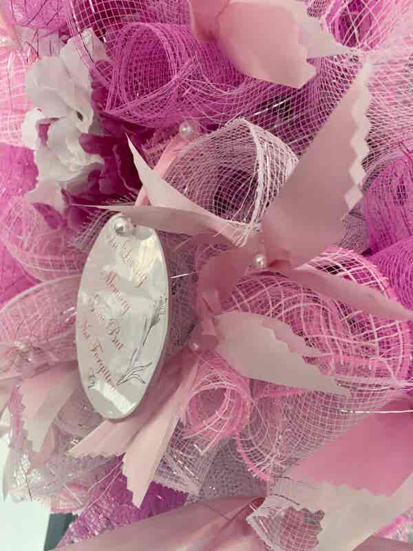 Bespoke Flutter To The Heavens Memorial Decorative Wreath - Image 3