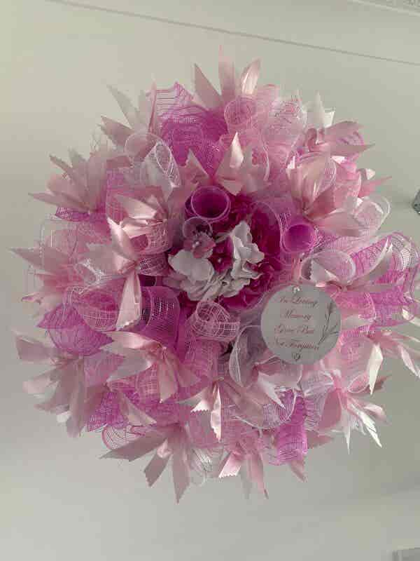 Bespoke Flutter To The Heavens Memorial Decorative Wreath - Image 9