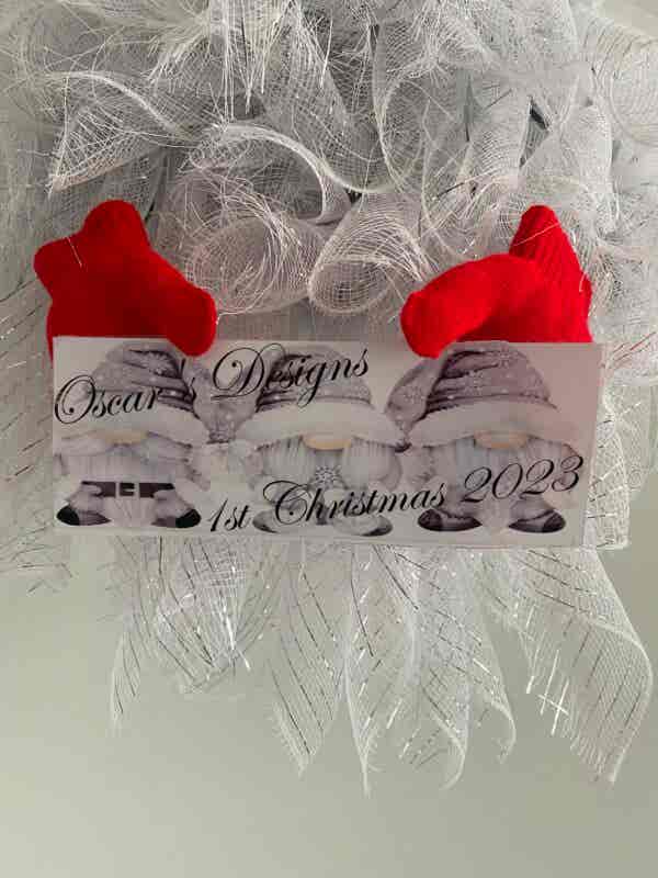 Bespoke Mr Ferniegair Gonk Christmas Decorative Wreath - Image 3