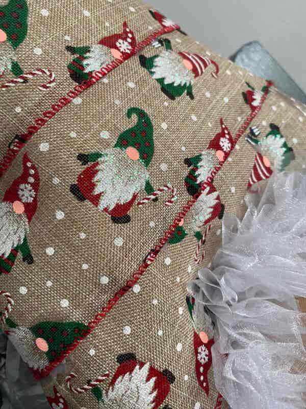 Bespoke Mr Ferniegair Gonk Christmas Decorative Wreath - Image 7