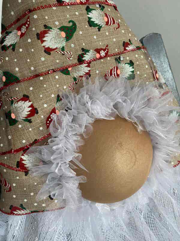 Bespoke Mr Ferniegair Gonk Christmas Decorative Wreath - Image 6
