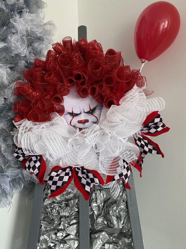 Bespoke It Clown Decorative Wreath
