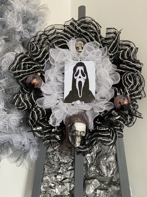 Bespoke Scream Halloween Decorative Wreath