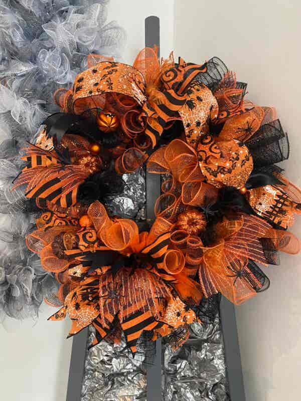 Bespoke Lisa's Double Halloween Celebration Decorative Wreath