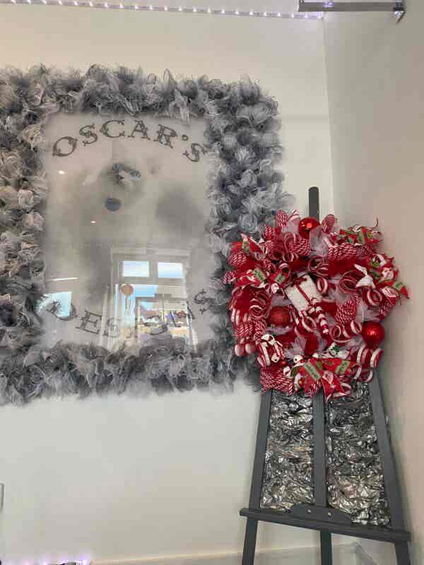 Bespoke Candy Canes All Boxed Up Decorative Wreath - Image 2