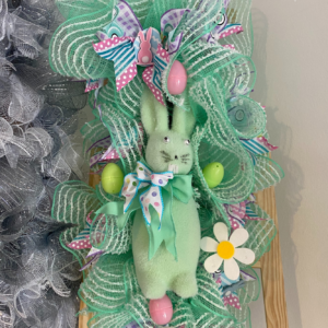 Bespoke Easter Bunny Mint Delights Decorative Wreath