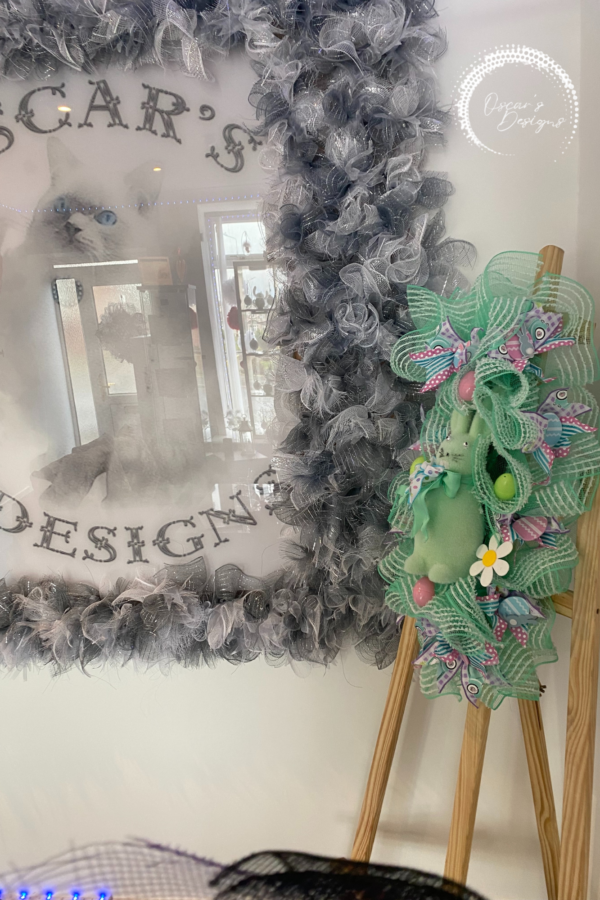 Bespoke Easter Bunny Mint Delights Decorative Wreath - Image 8