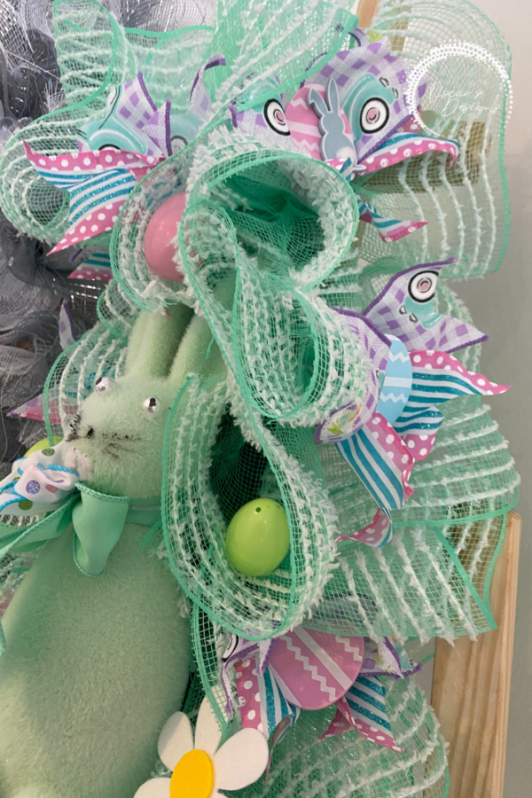Bespoke Easter Bunny Mint Delights Decorative Wreath - Image 7
