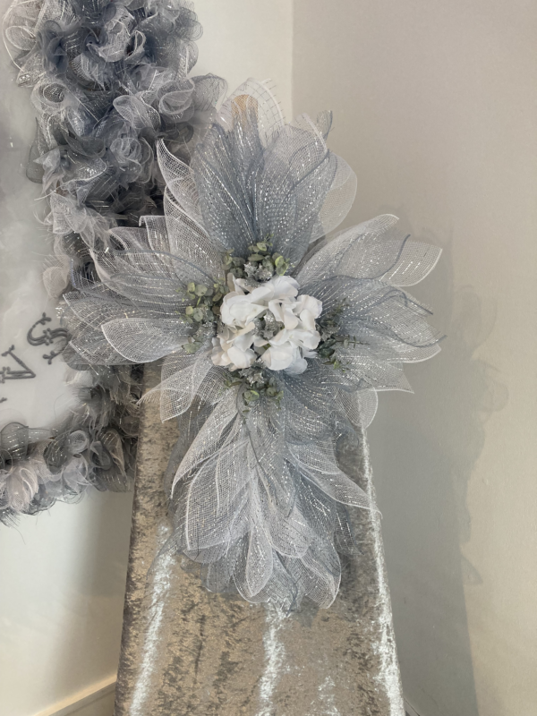 Bespoke Memorial - Holy Communion Cross Decorative Wreath